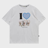 アイラブマルチーズハーフスリーブTシャツ