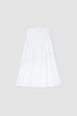 Smocking Skirt / White