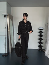 Camper Rivet Crop Cotton Jacket