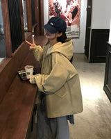クランフードミリタリージャケット