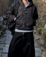 Lexer Fireman Buckle Hooded Jacket