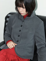 CLASSIC ROUND JACKET (GREY)