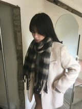 Mori Checked muffler