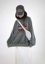 (UNISEX)チルブロックオーバーサイズパーカー(2colors)