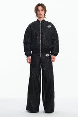 Embryo venom air force cropped cotton jacket