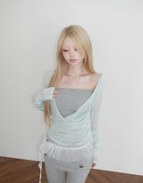 have drape mint top