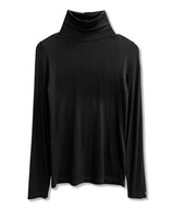 Slim Turtleneck Long Sleeve_Black