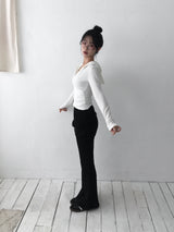 Mute skirt pants