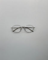 Whine Oval Metal Glasses (3color)