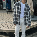 3 TAP Tweed Hair Check Shirt (2color)