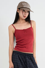 Button With Cup Sleeveless