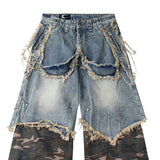 "005 CHAOS DREAM" CAMO LAYER PANTS