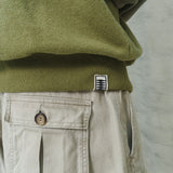 Earth button hoodie / Leaf