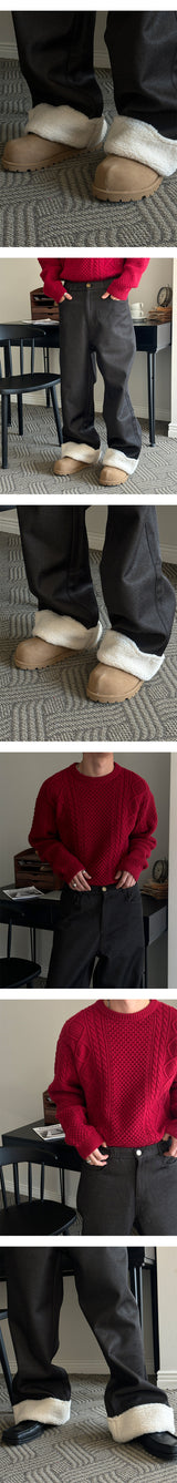 [F/W] マスタングワイドデニムパンツ