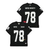 メッシュオーバーサイズTシャツ ブラック
