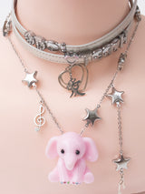 STARRY ELEPHANT NECKLACE