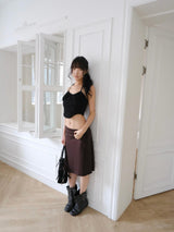 side tie midi sk