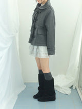 ribbon strap layer skirt