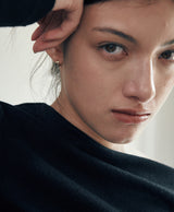 [925 silver] Deux.silver.201 / mini cote earring (gold)