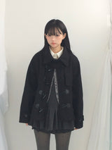 a flared winter dress