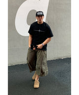 Button Cargo Pants