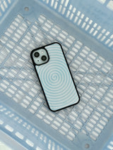 BLUE Circle EPOXY CASE