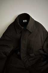 Oversized puffer coat, Dark brown