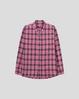 べズロ S/S ピグメントチェックシャツ