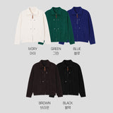 Bottega Veneta Collar Zip-Up Cardigan 5COLOR