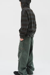 Oper Zipper Dyeing Pants (3color)