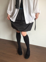 Milli ribbed knee socks (3color)