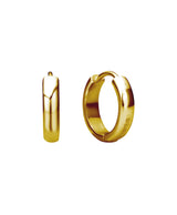 [925 silver] Deux.silver.209 / epais bun earring (gold)