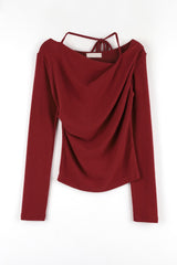 Carol Halter Off Shirring Tee