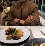ローガンステータスセミオーバーバンポーラニット