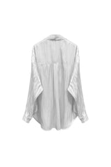LUMINOUS OVERSIZED SHIRT / WHITE