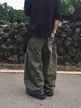 チラーレオパードワイドバルーンパンツ 2C