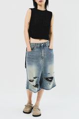 (W) Side String Knit (3color)