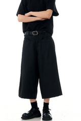 Solid Color Blade Cargo Shorts