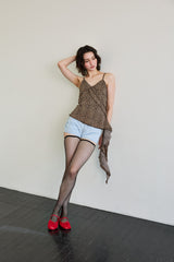 PEPPY MICRO DENIM SHORTS / SKY BLUE