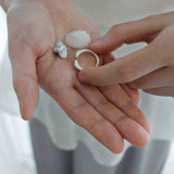Open gem ring (Matte)