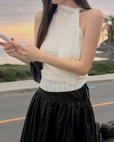 Veldre halter‑neck sleeveless