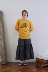 Glass t-shirt_mustard