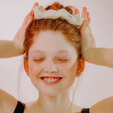 ROSE LACE SCRUNCHIE (CREAM)