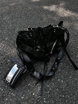 chic shirring motor bag