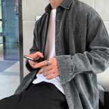  Fatal Overfit Corduroy Shirt
