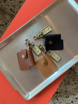 Clark Leather Keyring