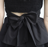 Webit Shirring Puff Dress