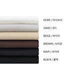 LMN ファーストコットンワイドパンツ (6 colors) - IVORY, SAND GRAY model pitting