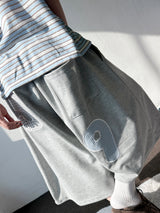Baby Patch Number Print Bermuda Shorts 4color