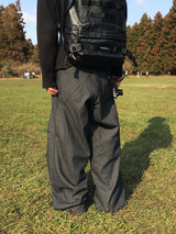 ベローストリッピードデニムパンツ